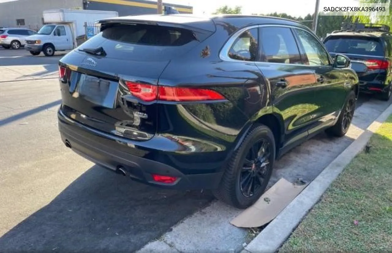 2019 Jaguar F-Pace Prestige VIN: SADCK2FX8KA396493 Lot: 80727634