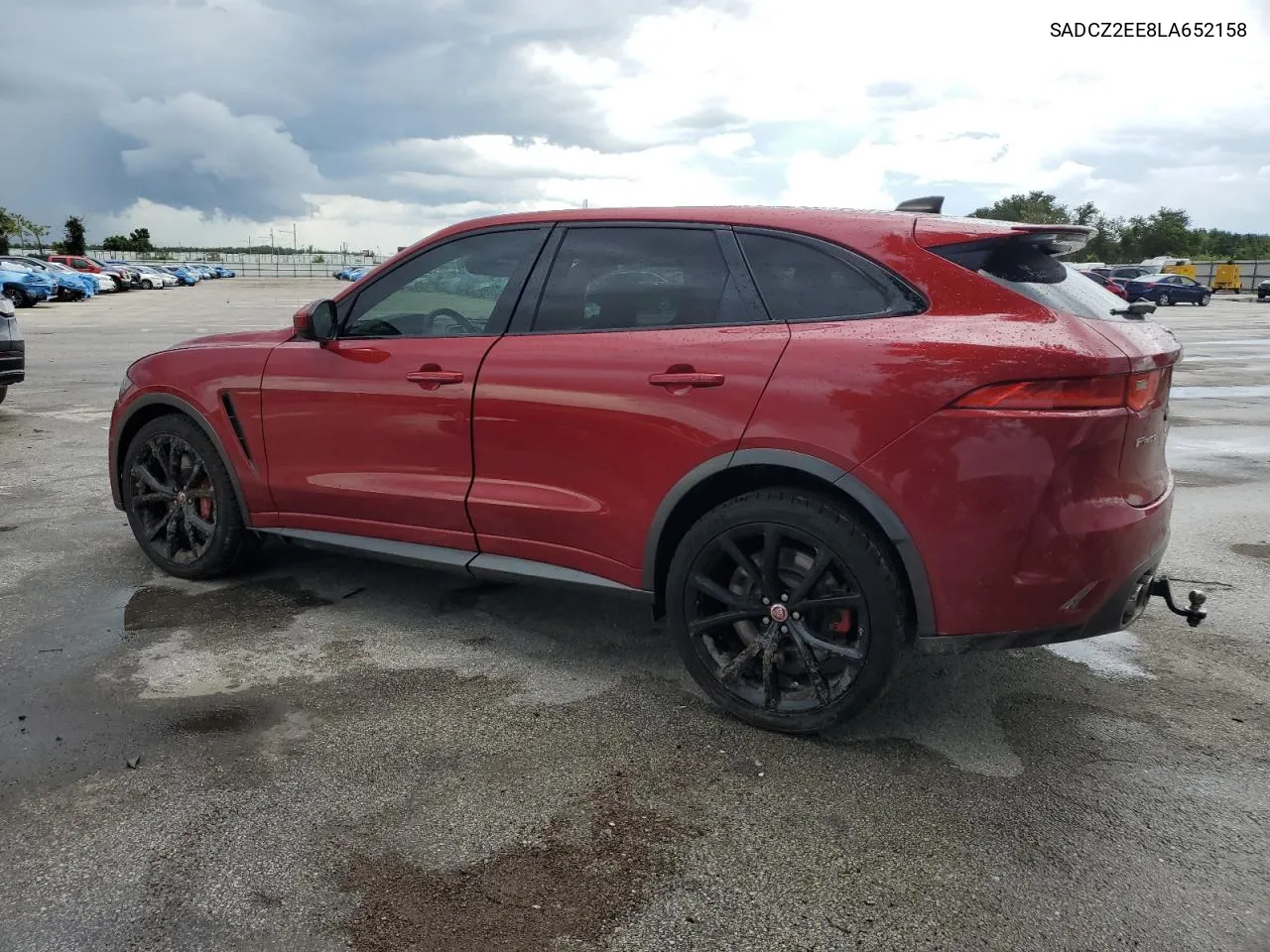 2020 Jaguar F-Pace Svr VIN: SADCZ2EE8LA652158 Lot: 60887664