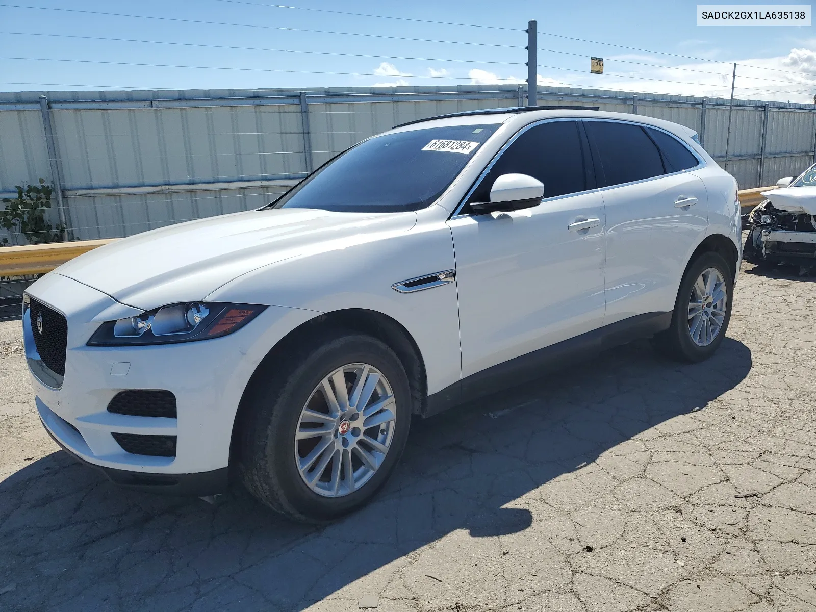 SADCK2GX1LA635138 2020 Jaguar F-Pace Prestige