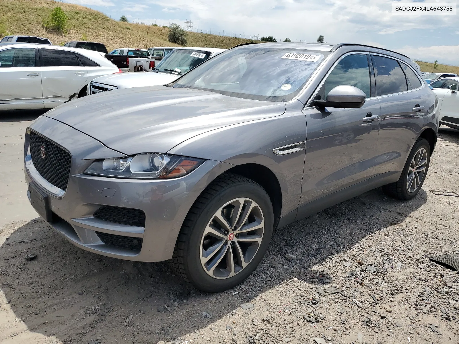 SADCJ2FX4LA643755 2020 Jaguar F-Pace Premium