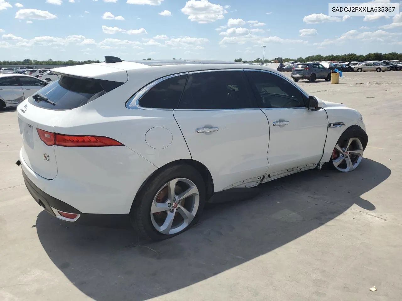 2020 Jaguar F-Pace Premium VIN: SADCJ2FXXLA635367 Lot: 67331234