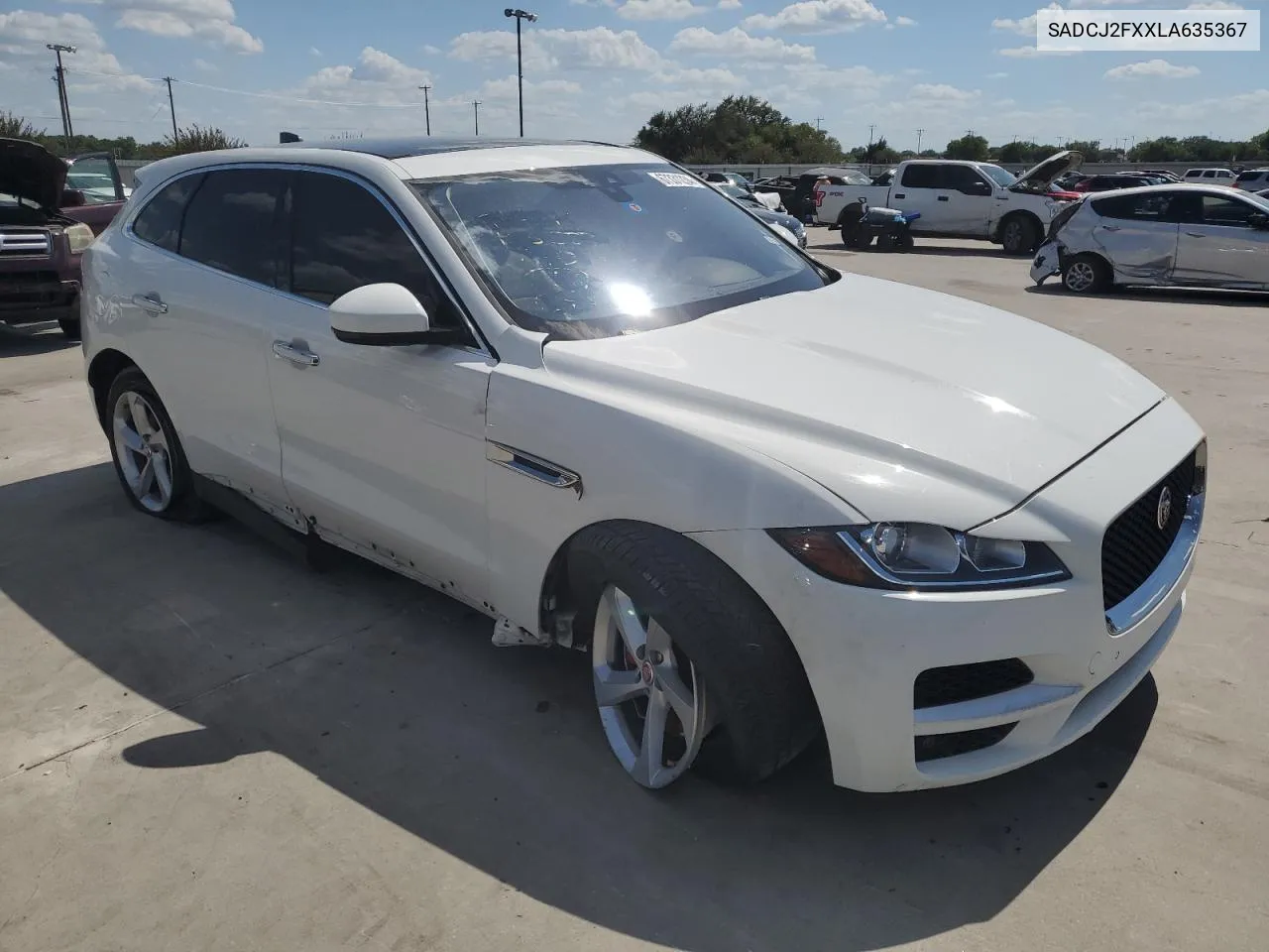 2020 Jaguar F-Pace Premium VIN: SADCJ2FXXLA635367 Lot: 67331234