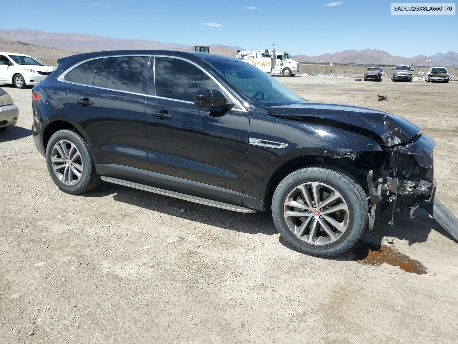 2020 Jaguar F-Pace Premium VIN: SADCJ2GX8LA660170 Lot: 68557874