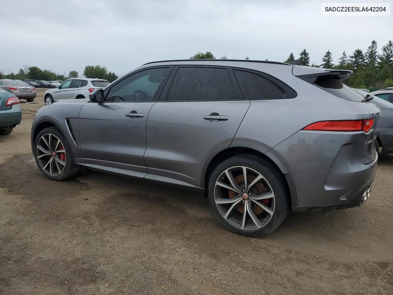 2020 Jaguar F-Pace Svr VIN: SADCZ2EE5LA642204 Lot: 69566324