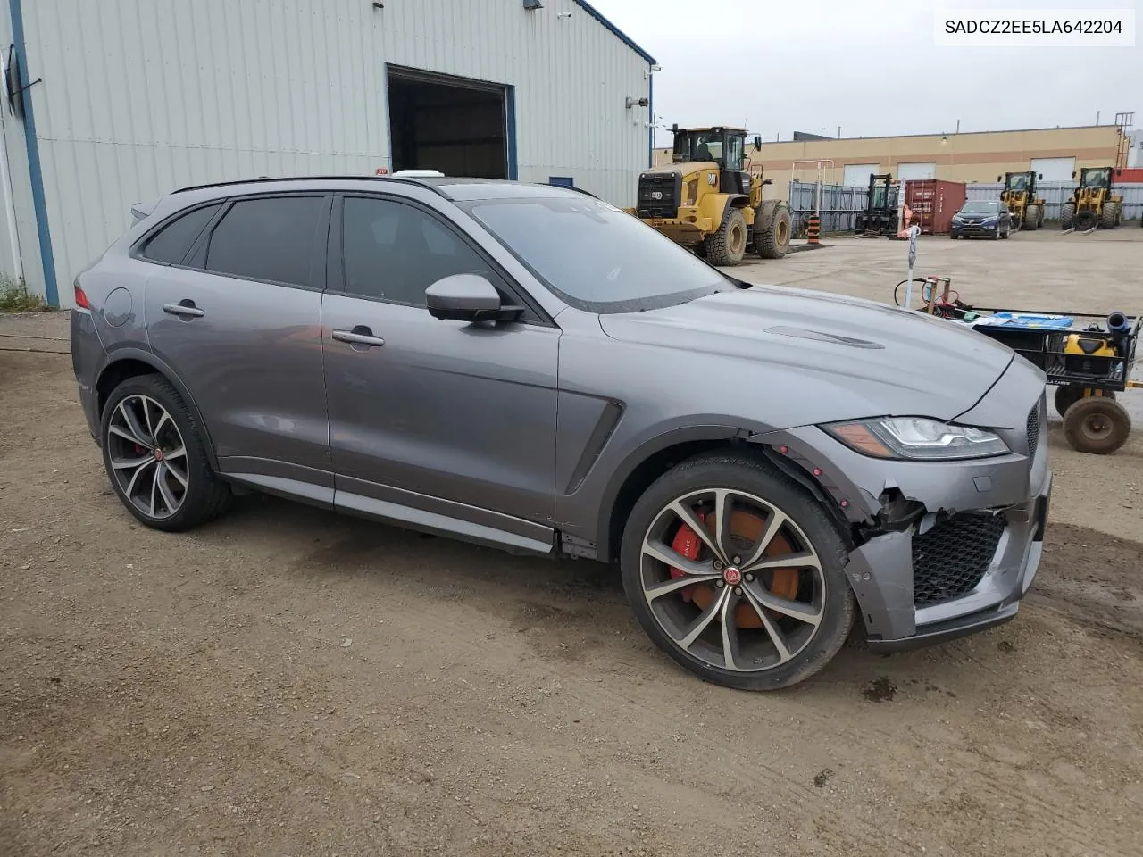 2020 Jaguar F-Pace Svr VIN: SADCZ2EE5LA642204 Lot: 69566324