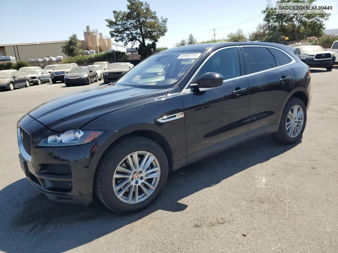 2020 Jaguar F-Pace Prestige VIN: SADCK2GX5LA639449 Lot: 69968714