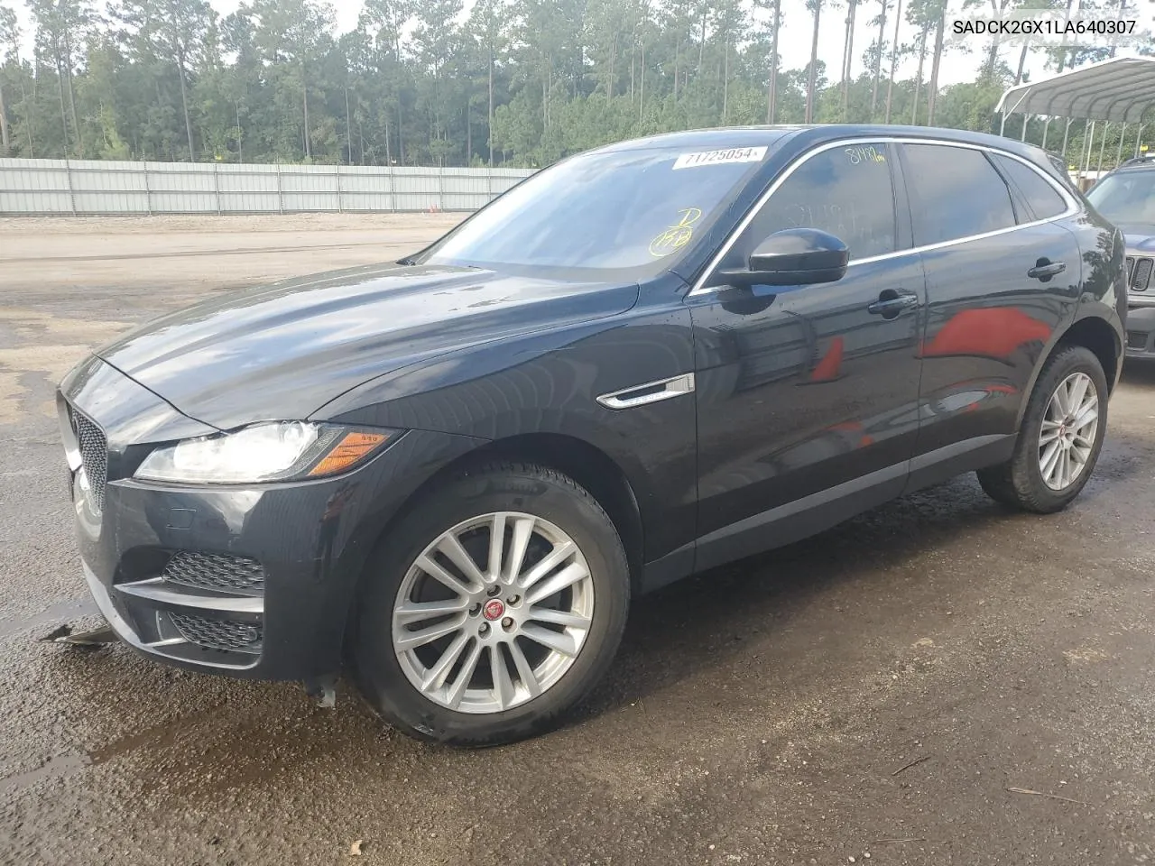 2020 Jaguar F-Pace Prestige VIN: SADCK2GX1LA640307 Lot: 71725054