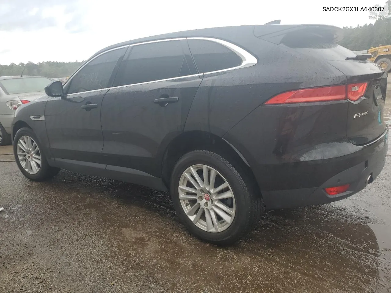 2020 Jaguar F-Pace Prestige VIN: SADCK2GX1LA640307 Lot: 71725054