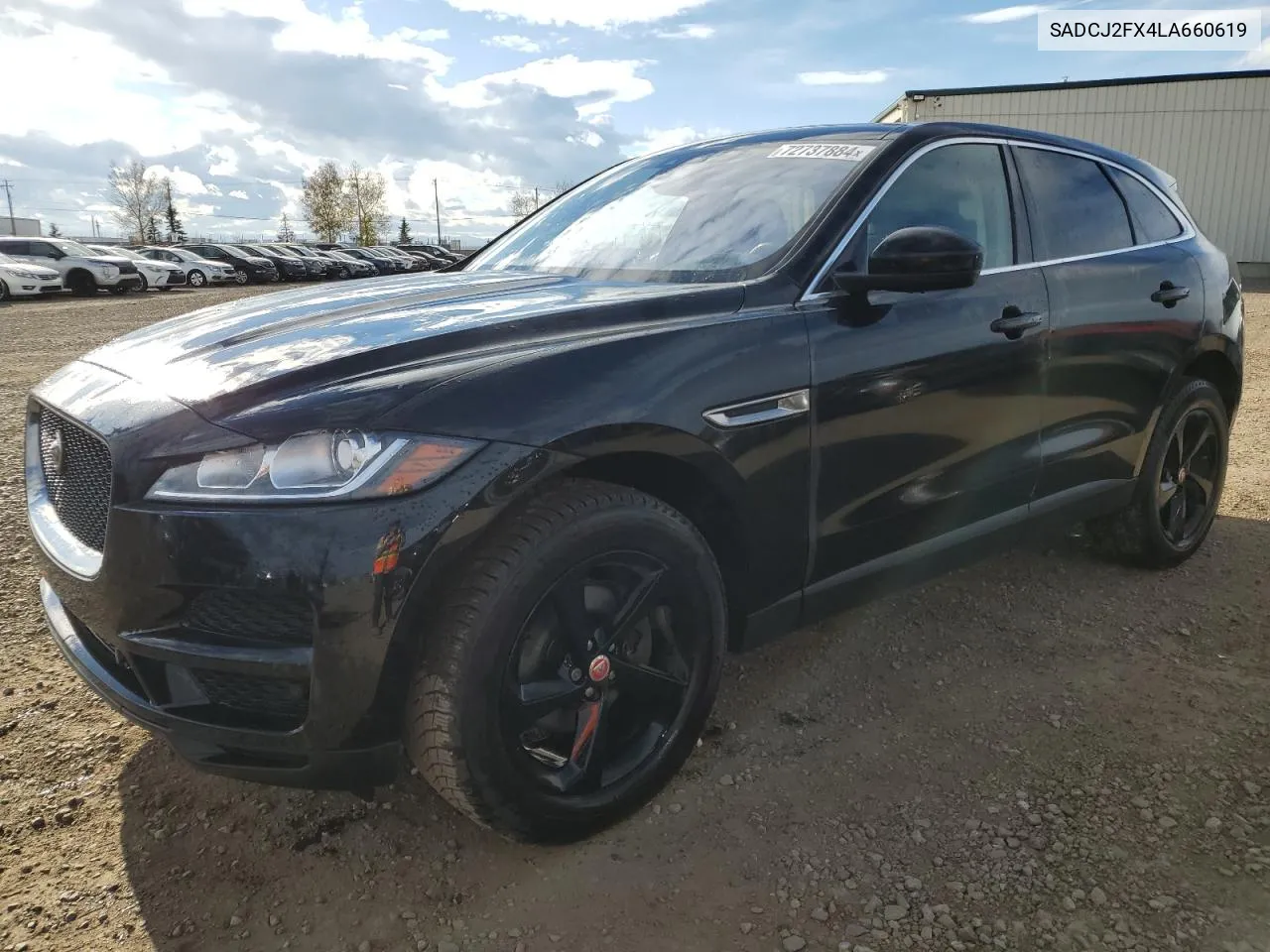 2020 Jaguar F-Pace Premium VIN: SADCJ2FX4LA660619 Lot: 72737884