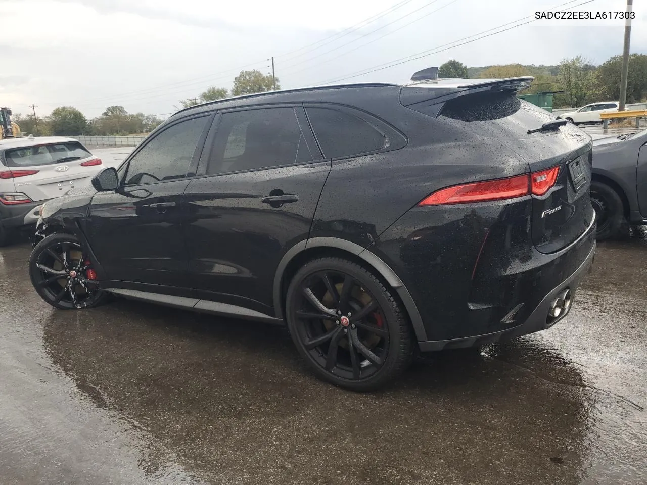 2020 Jaguar F-Pace Svr VIN: SADCZ2EE3LA617303 Lot: 73005284