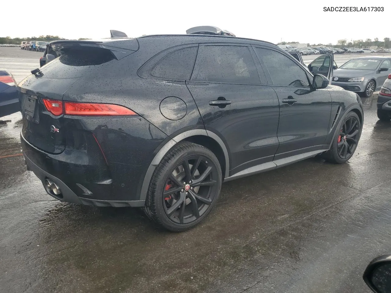 2020 Jaguar F-Pace Svr VIN: SADCZ2EE3LA617303 Lot: 73005284