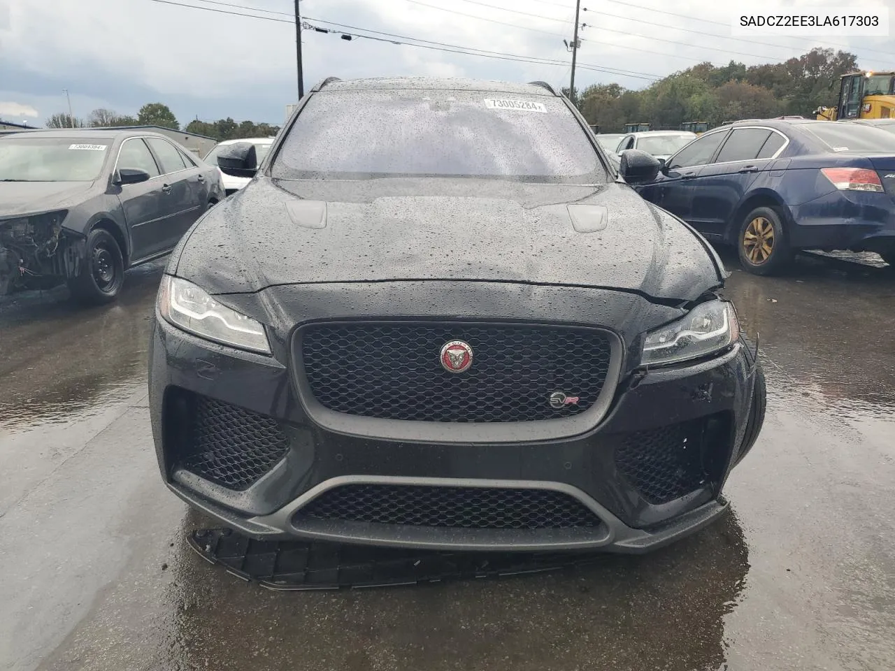 2020 Jaguar F-Pace Svr VIN: SADCZ2EE3LA617303 Lot: 73005284