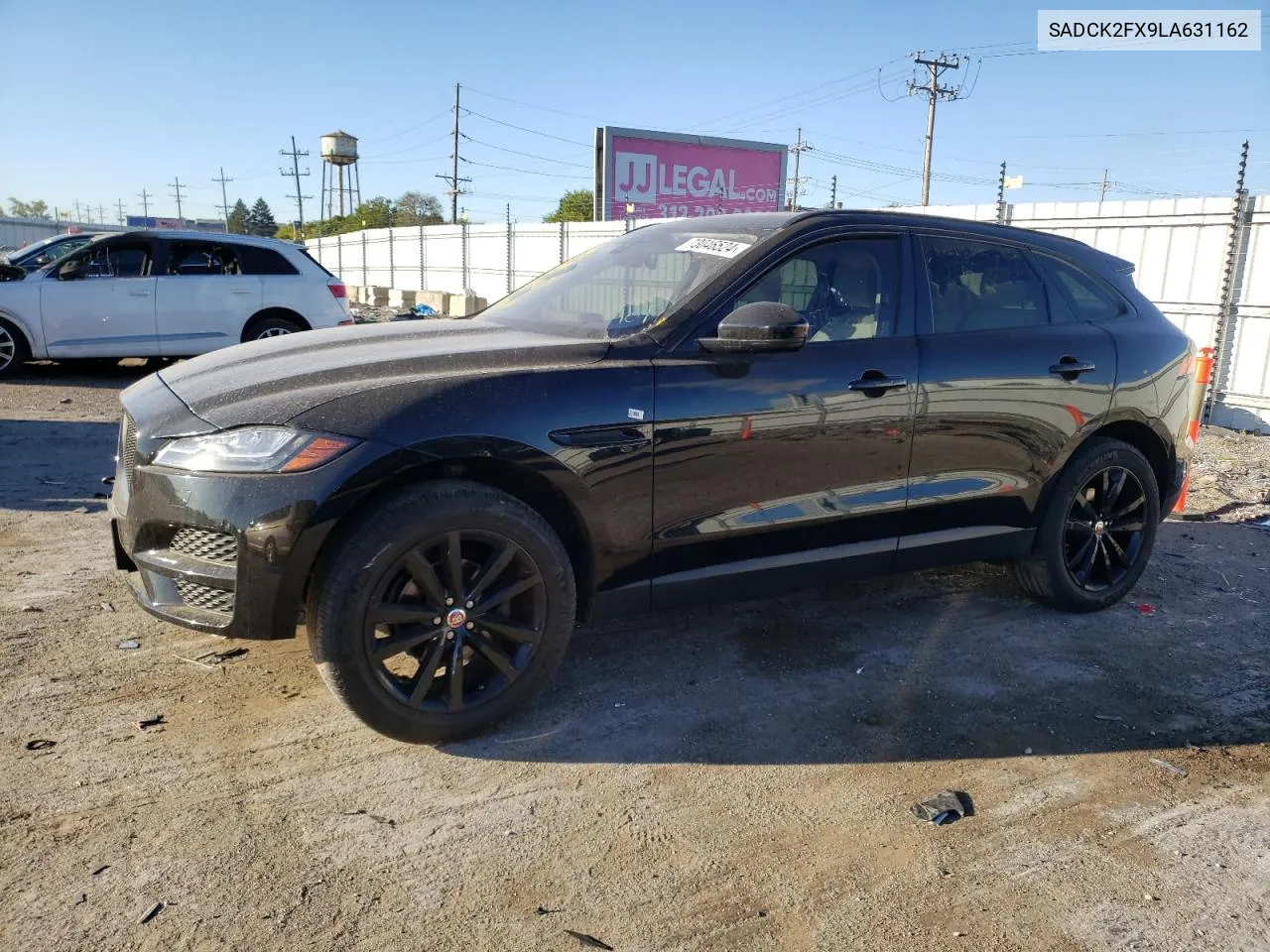 2020 Jaguar F-Pace Prestige VIN: SADCK2FX9LA631162 Lot: 73046524