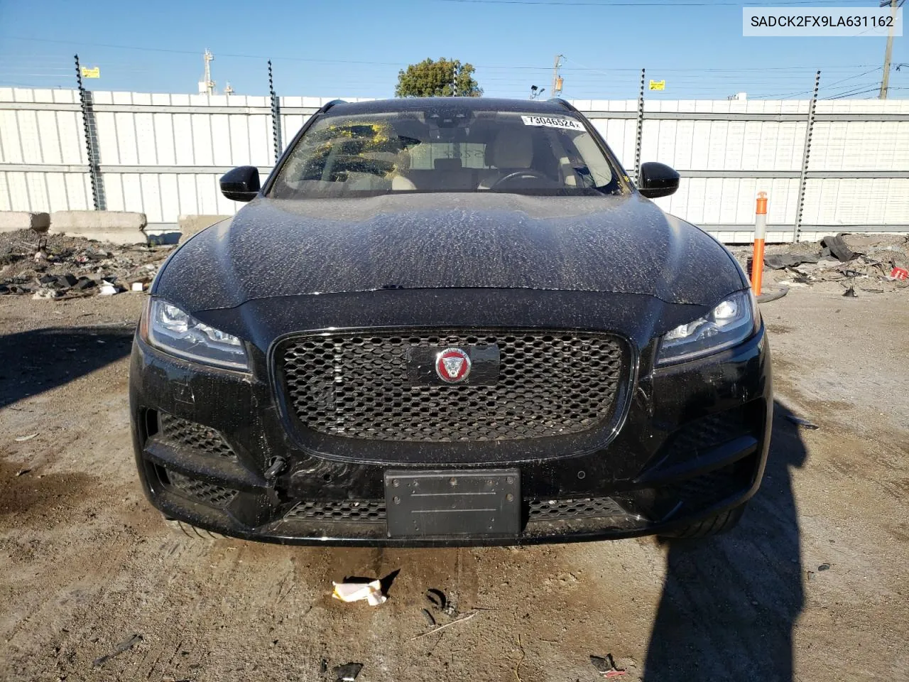 2020 Jaguar F-Pace Prestige VIN: SADCK2FX9LA631162 Lot: 73046524