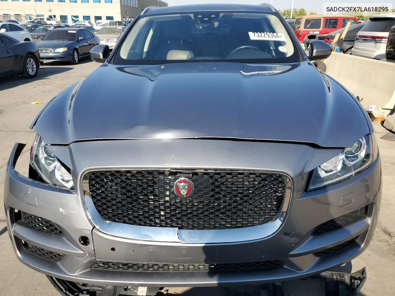 2020 Jaguar F-Pace Prestige VIN: SADCK2FX7LA618295 Lot: 73229364