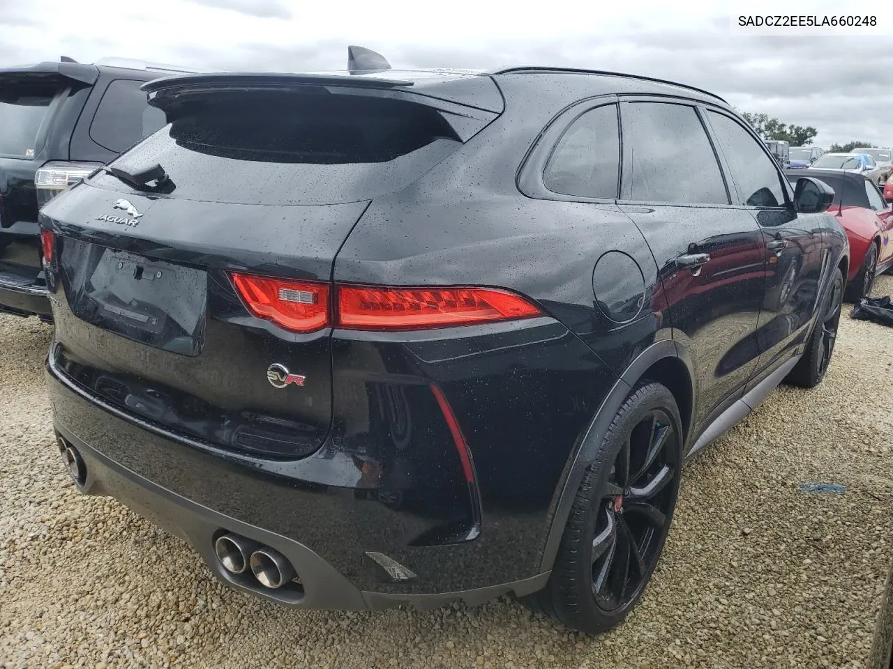 2020 Jaguar F-Pace Svr VIN: SADCZ2EE5LA660248 Lot: 74197214