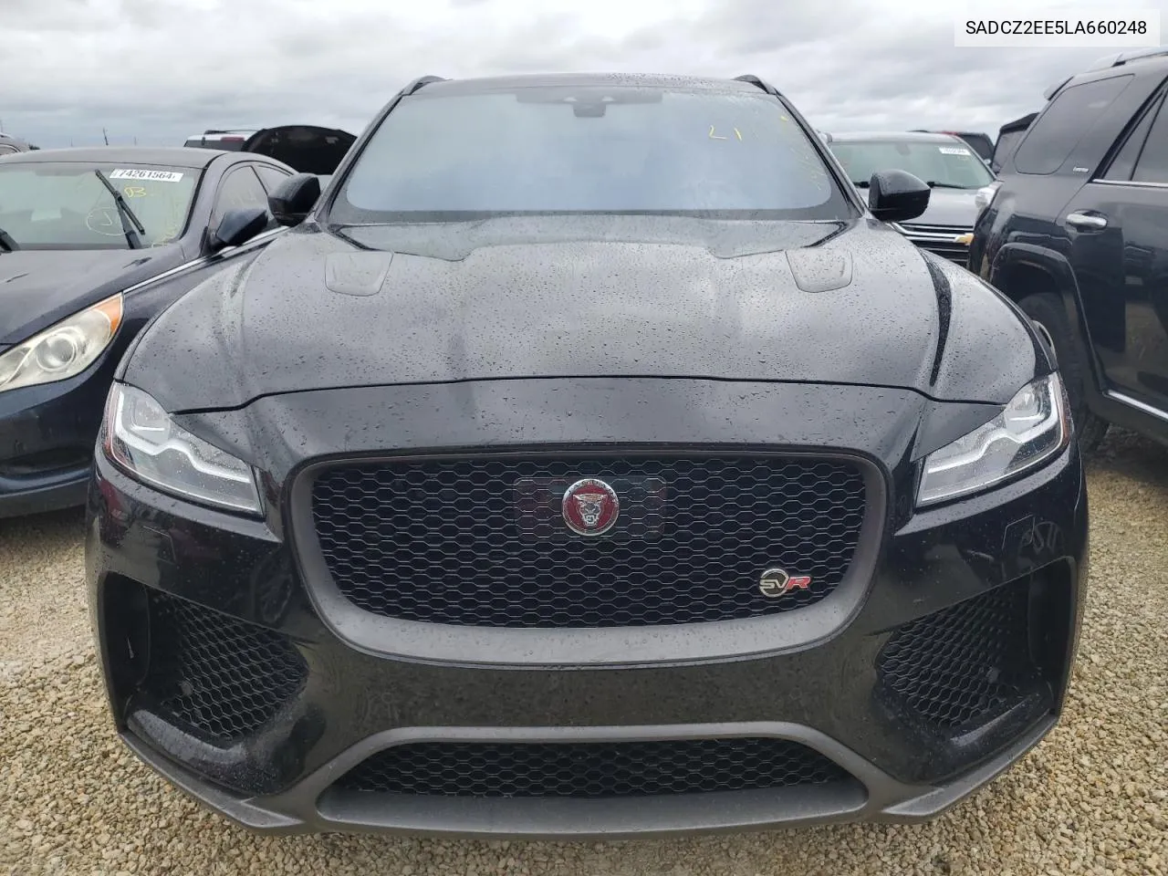 2020 Jaguar F-Pace Svr VIN: SADCZ2EE5LA660248 Lot: 74197214