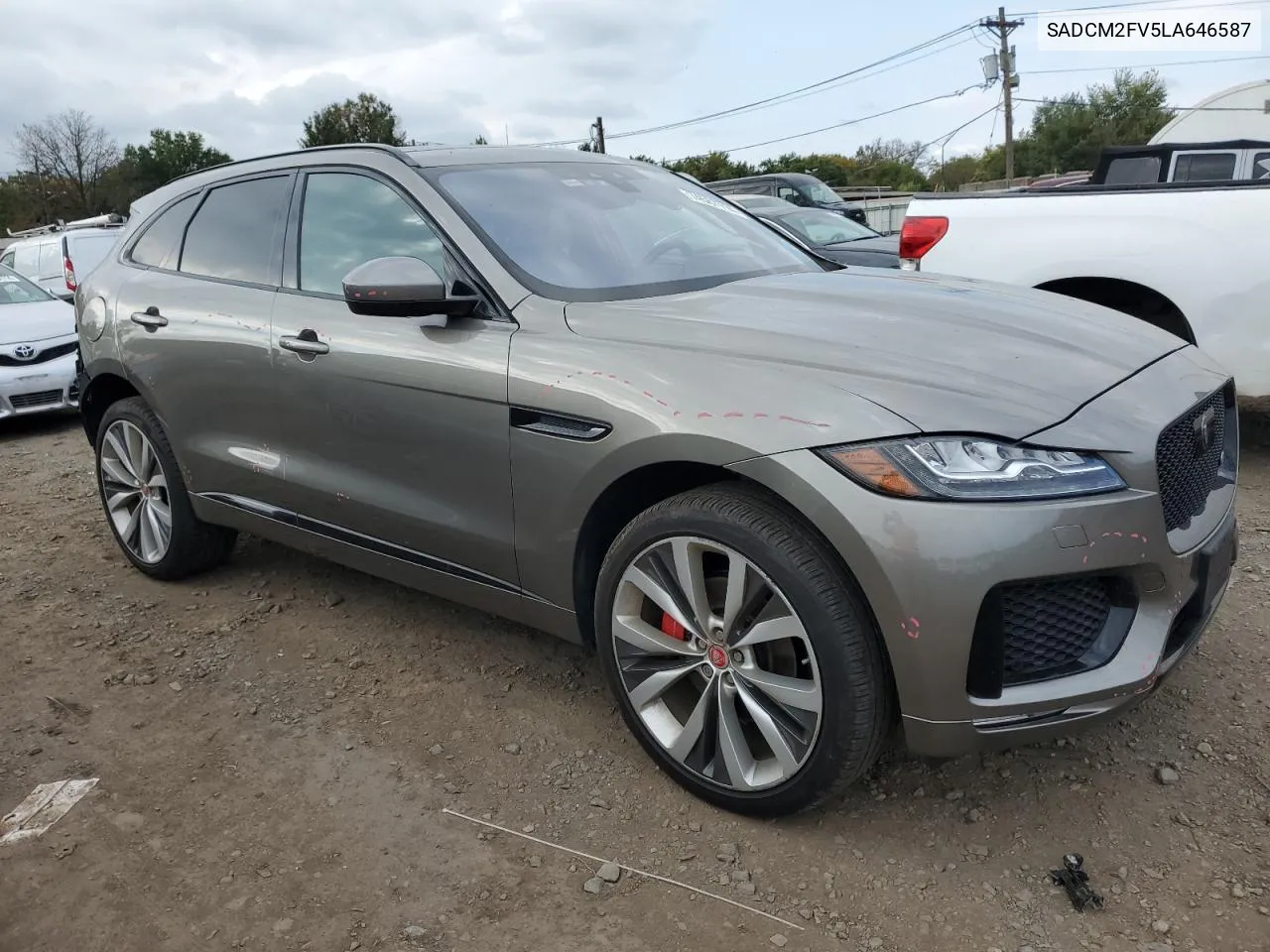 2020 Jaguar F-Pace S VIN: SADCM2FV5LA646587 Lot: 74567714