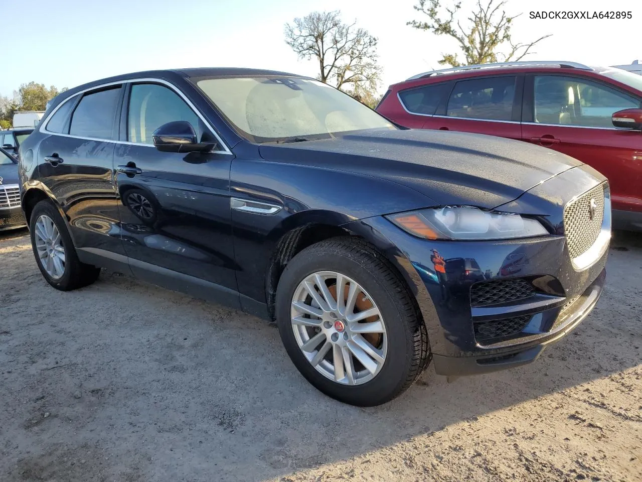 2020 Jaguar F-Pace Prestige VIN: SADCK2GXXLA642895 Lot: 75257474