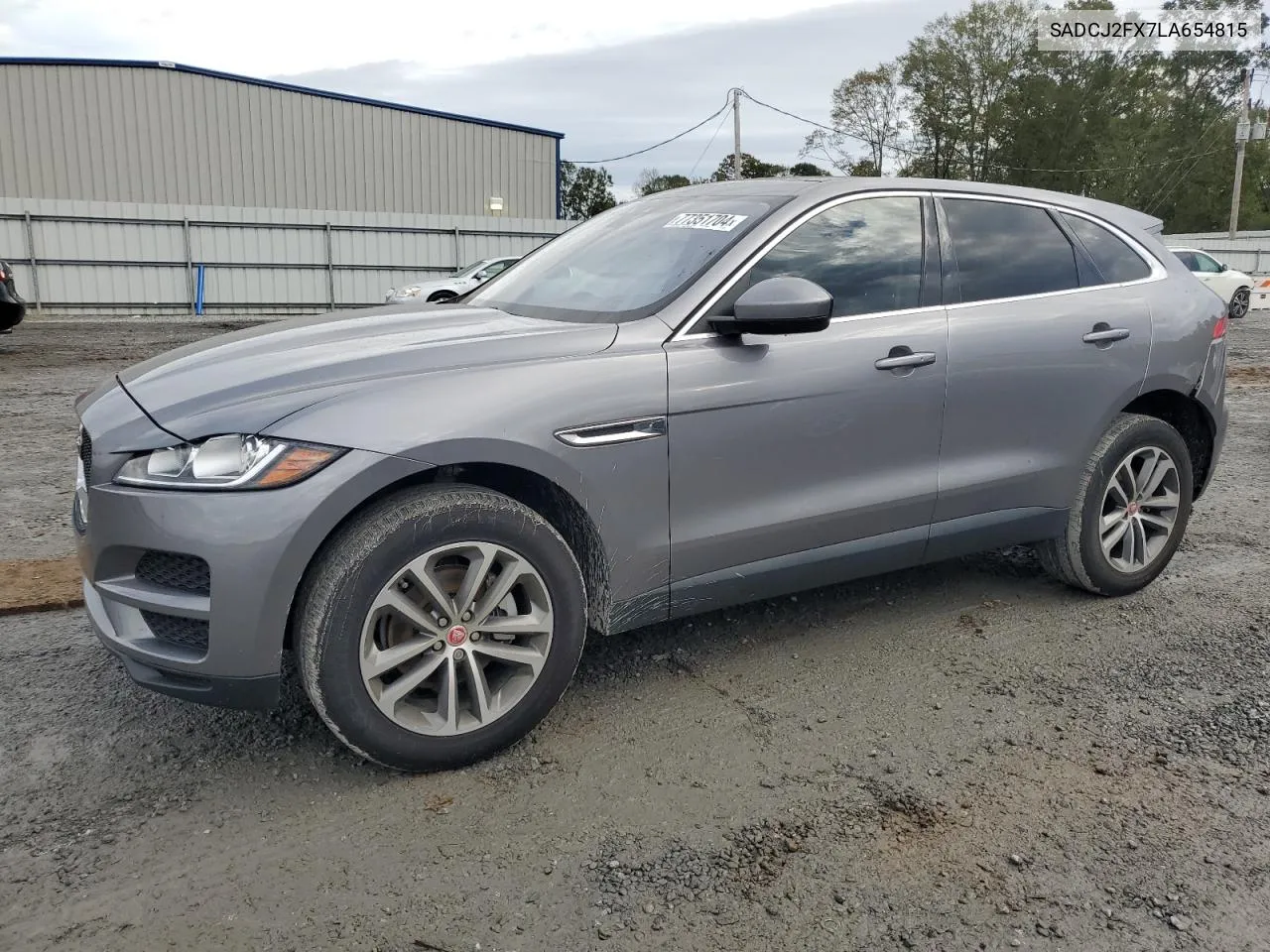 2020 Jaguar F-Pace Premium VIN: SADCJ2FX7LA654815 Lot: 77351704