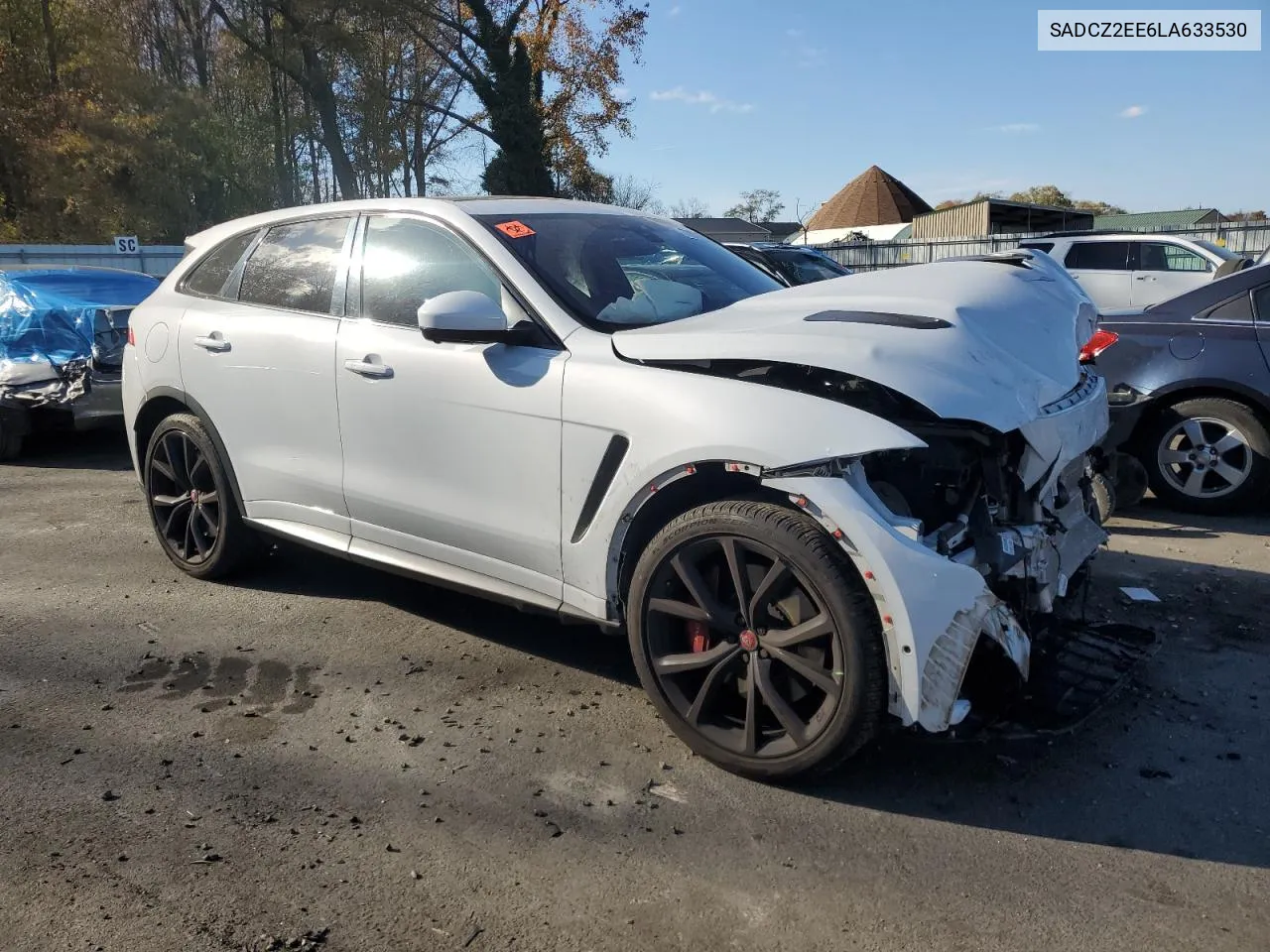 SADCZ2EE6LA633530 2020 Jaguar F-Pace Svr