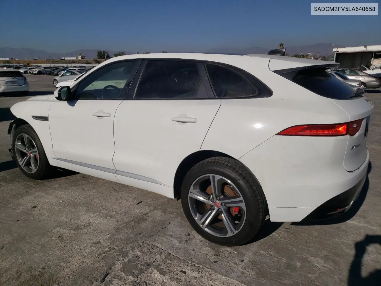 2020 Jaguar F-Pace S VIN: SADCM2FV5LA640658 Lot: 78201744