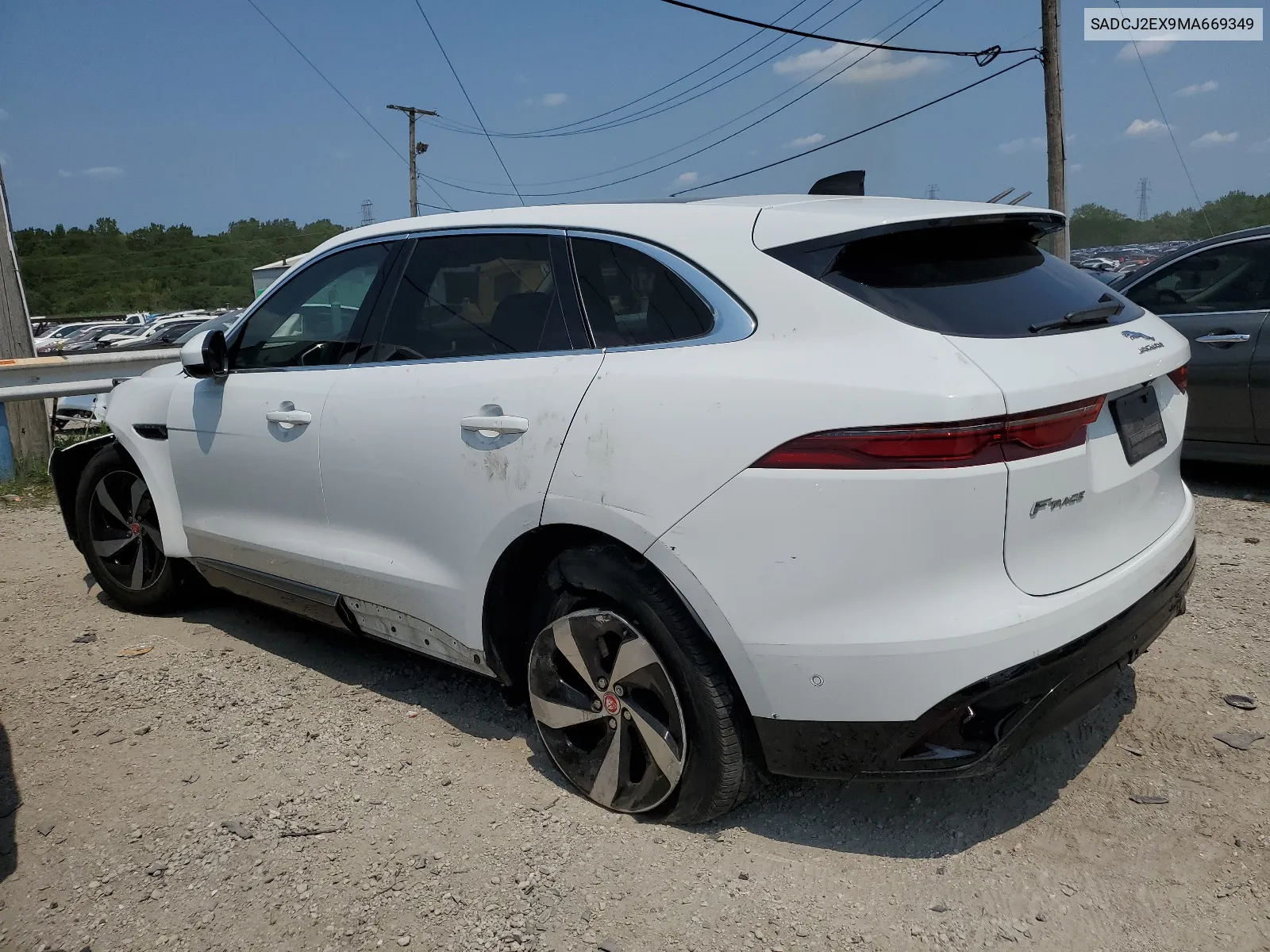 2021 Jaguar F-Pace S VIN: SADCJ2EX9MA669349 Lot: 65180224