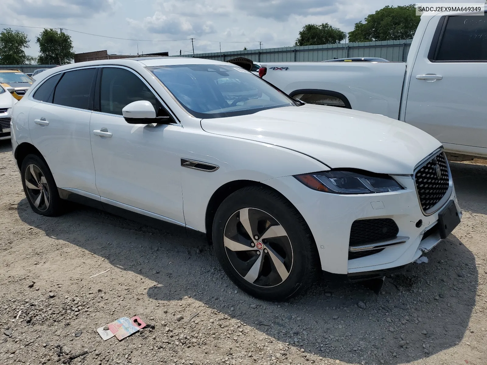 2021 Jaguar F-Pace S VIN: SADCJ2EX9MA669349 Lot: 65180224