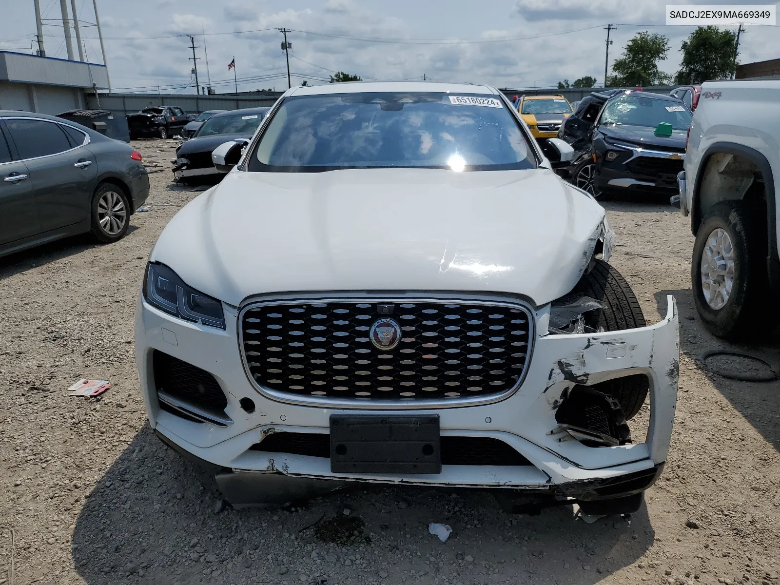 2021 Jaguar F-Pace S VIN: SADCJ2EX9MA669349 Lot: 65180224