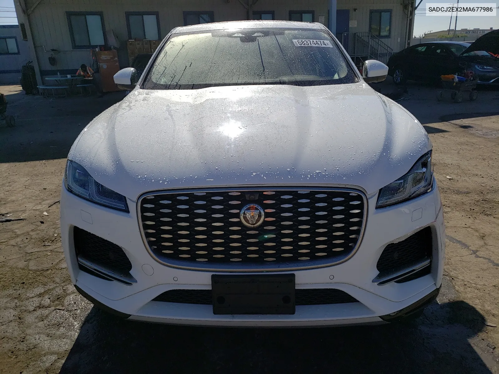 2021 Jaguar F-Pace S VIN: SADCJ2EX2MA677986 Lot: 68374474