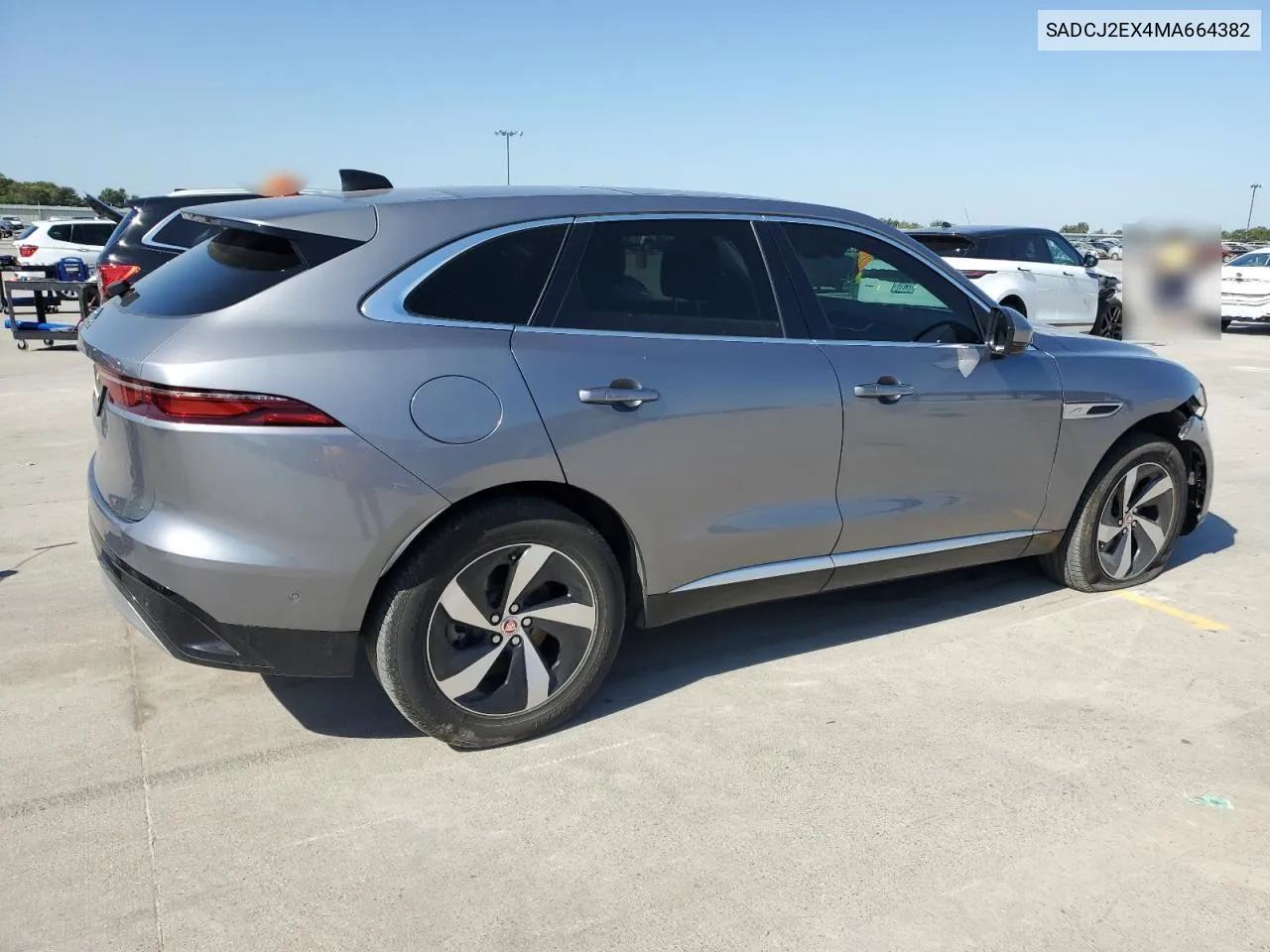 2021 Jaguar F-Pace S VIN: SADCJ2EX4MA664382 Lot: 73297024