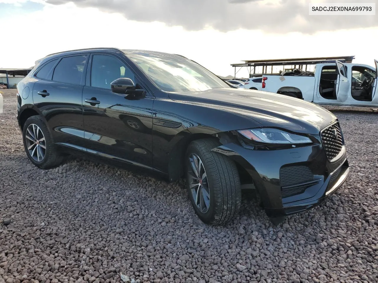 2022 Jaguar F-Pace S VIN: SADCJ2EX0NA699793 Lot: 68835824