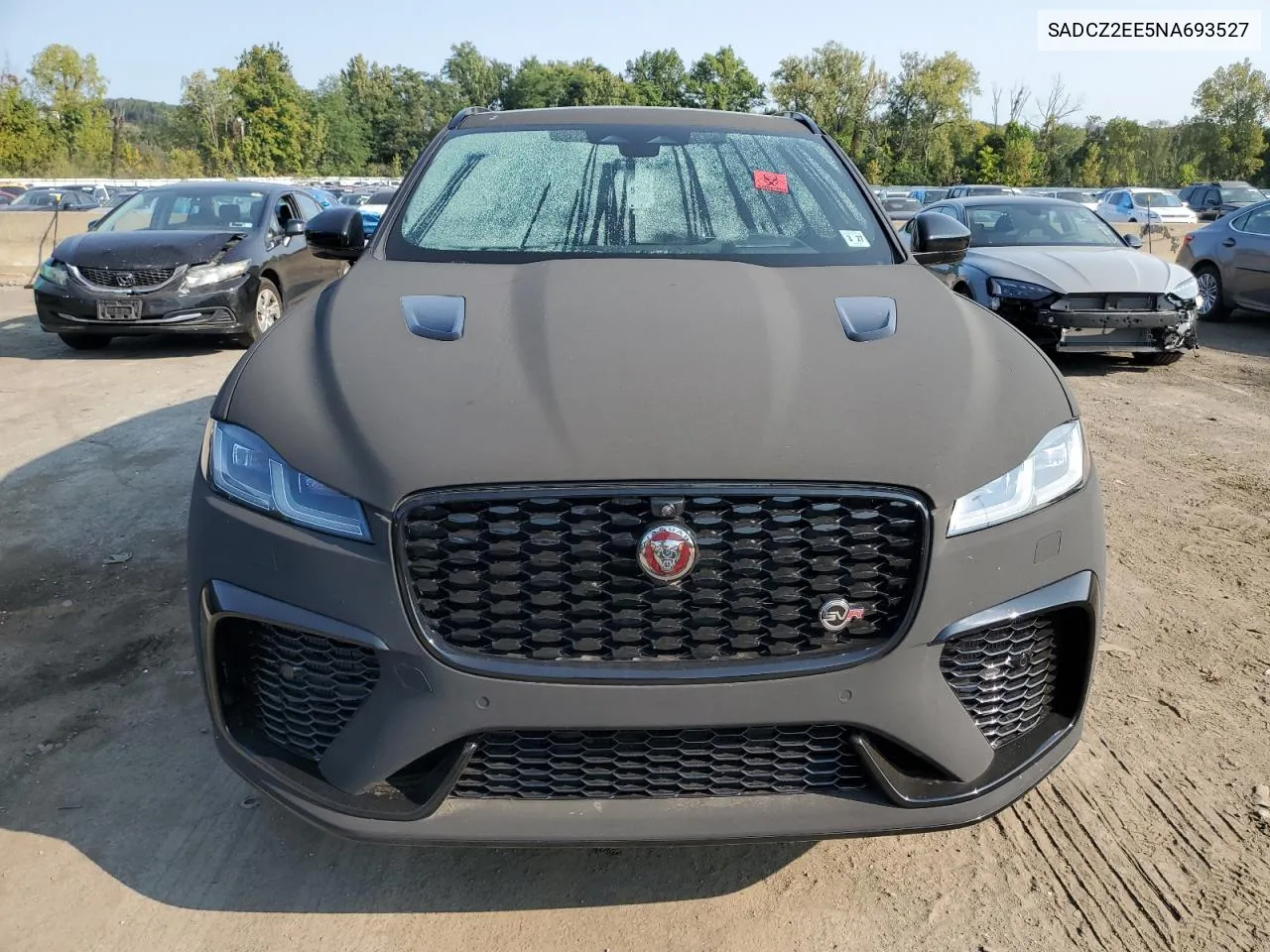 2022 Jaguar F-Pace Svr VIN: SADCZ2EE5NA693527 Lot: 69706274