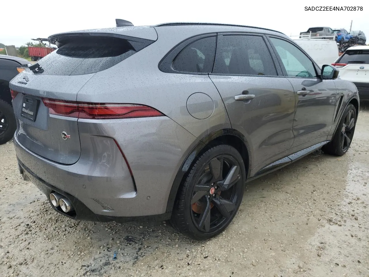 2022 Jaguar F-Pace Svr VIN: SADCZ2EE4NA702878 Lot: 74293144