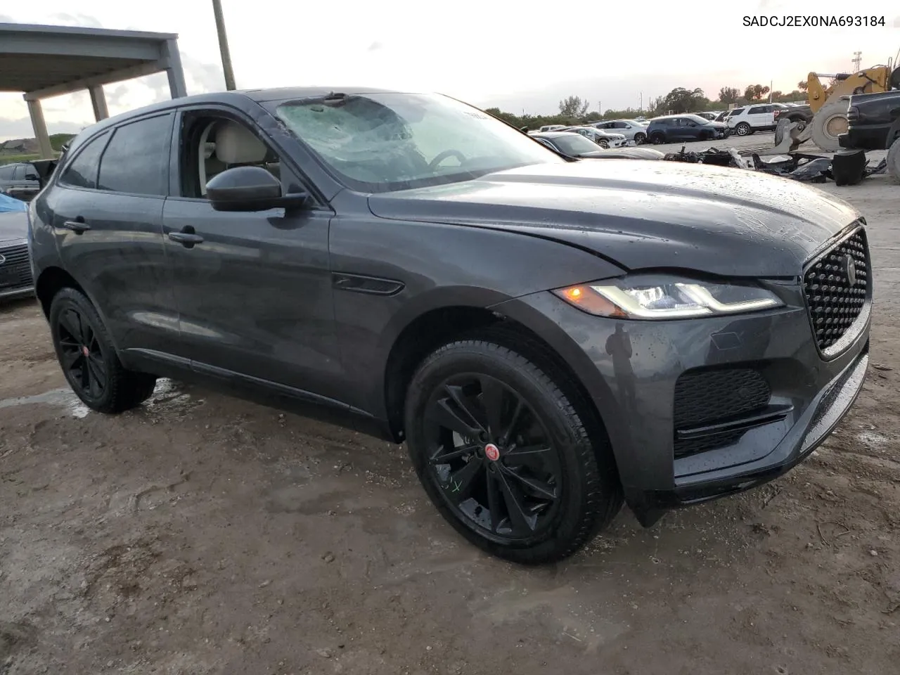 2022 Jaguar F-Pace S VIN: SADCJ2EX0NA693184 Lot: 76985404