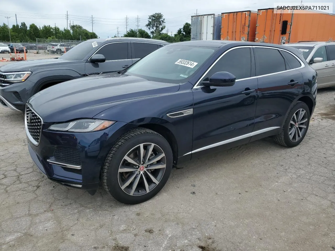 2023 Jaguar F-Pace S VIN: SADCJ2EX5PA711021 Lot: 59332614