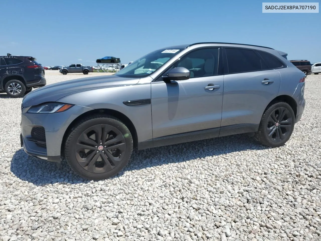 2023 Jaguar F-Pace S VIN: SADCJ2EX8PA707190 Lot: 62078144