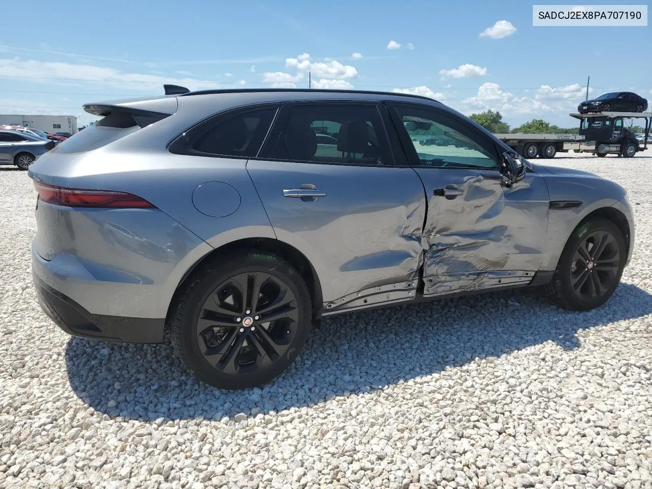 2023 Jaguar F-Pace S VIN: SADCJ2EX8PA707190 Lot: 62078144