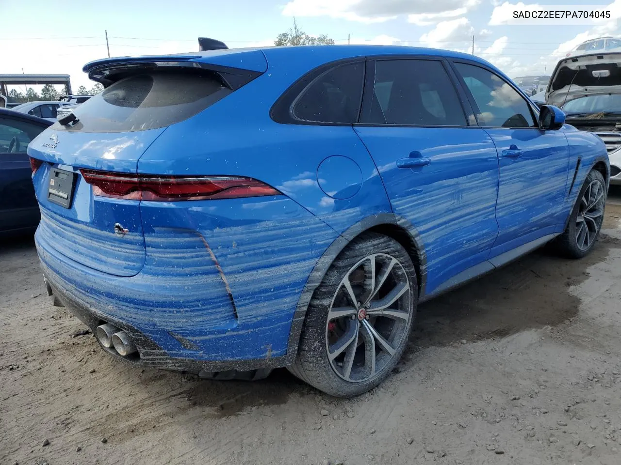 2023 Jaguar F-Pace Svr VIN: SADCZ2EE7PA704045 Lot: 75995704