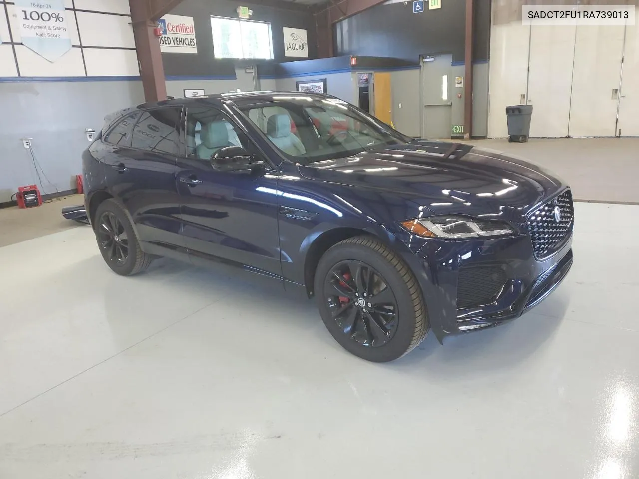 2024 Jaguar F-Pace R-Dynamic S VIN: SADCT2FU1RA739013 Lot: 59994904