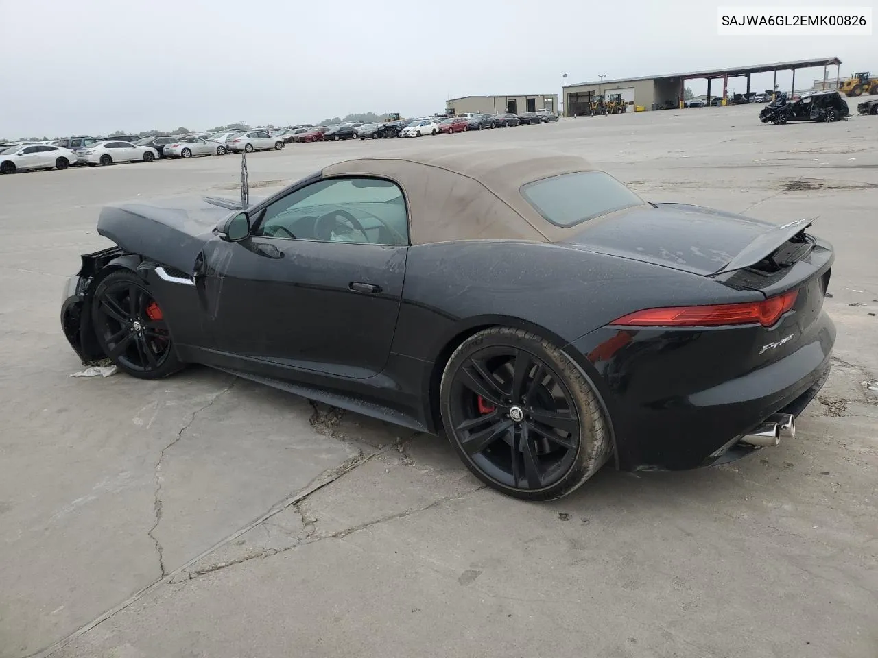 SAJWA6GL2EMK00826 2014 Jaguar F-Type V8 S