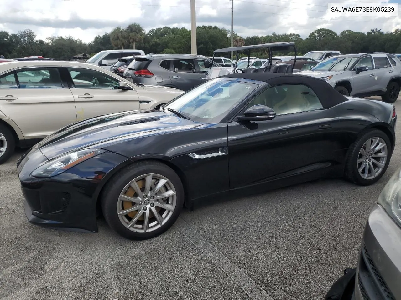 2014 Jaguar F-Type VIN: SAJWA6E73E8K05239 Lot: 74325574