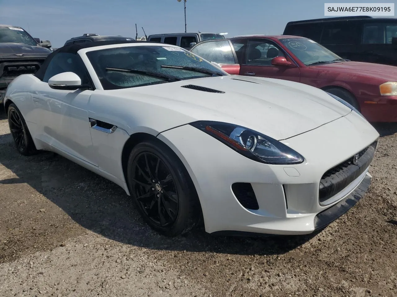 2014 Jaguar F-Type VIN: SAJWA6E77E8K09195 Lot: 75718204