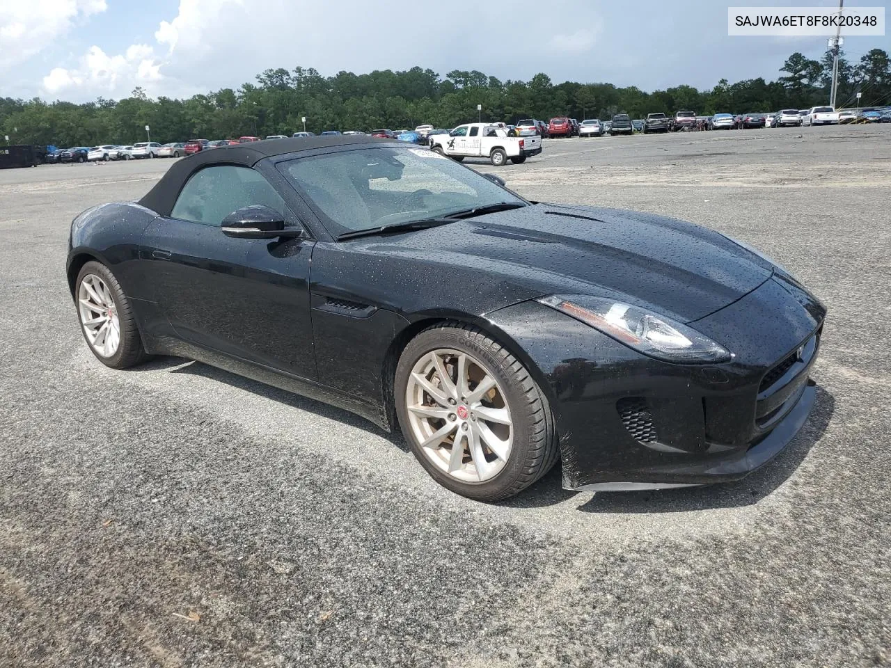 2015 Jaguar F-Type VIN: SAJWA6ET8F8K20348 Lot: 64565984