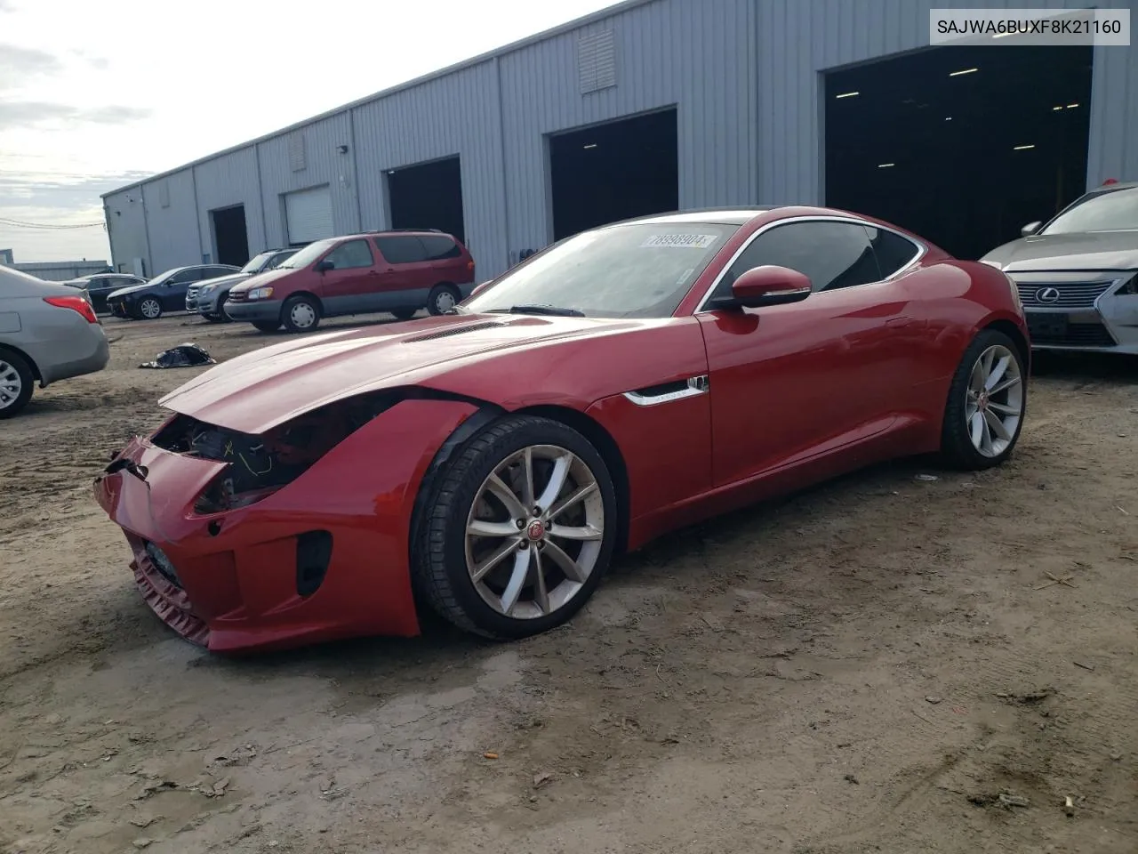 2015 Jaguar F-Type S VIN: SAJWA6BUXF8K21160 Lot: 78998904