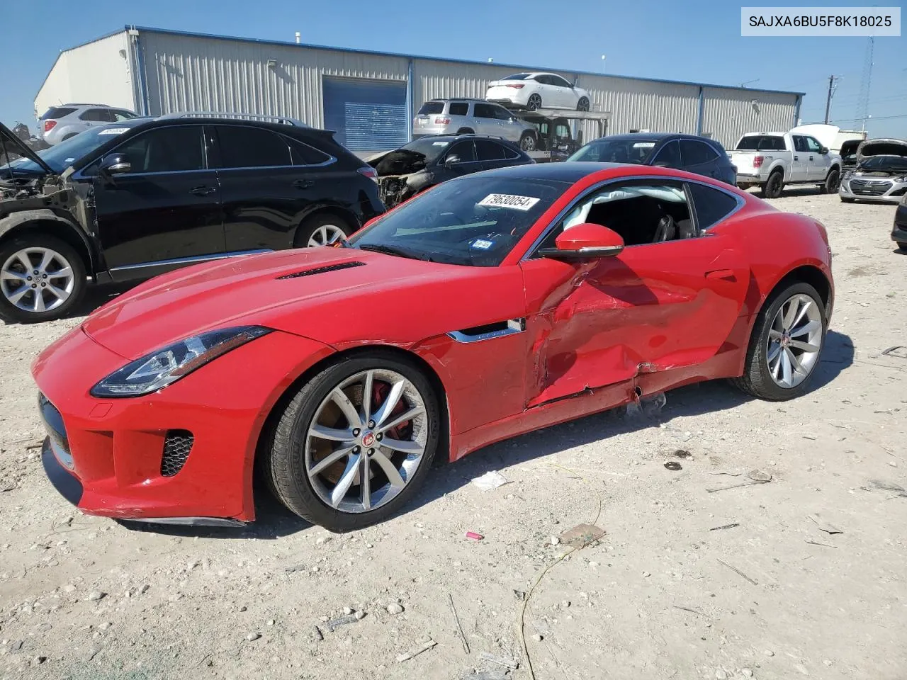 2015 Jaguar F-Type S VIN: SAJXA6BU5F8K18025 Lot: 79630054