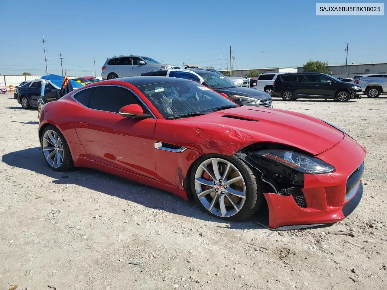 2015 Jaguar F-Type S VIN: SAJXA6BU5F8K18025 Lot: 79630054