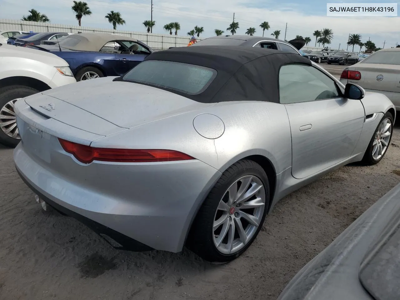 2017 Jaguar F-Type VIN: SAJWA6ET1H8K43196 Lot: 74725894