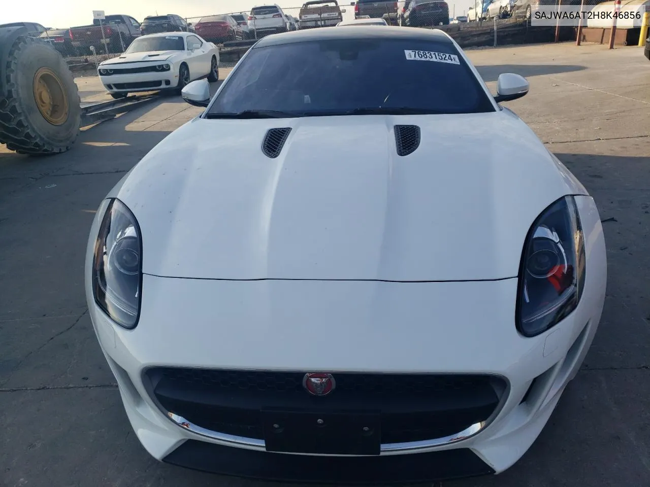 2017 Jaguar F-Type VIN: SAJWA6AT2H8K46856 Lot: 76831524