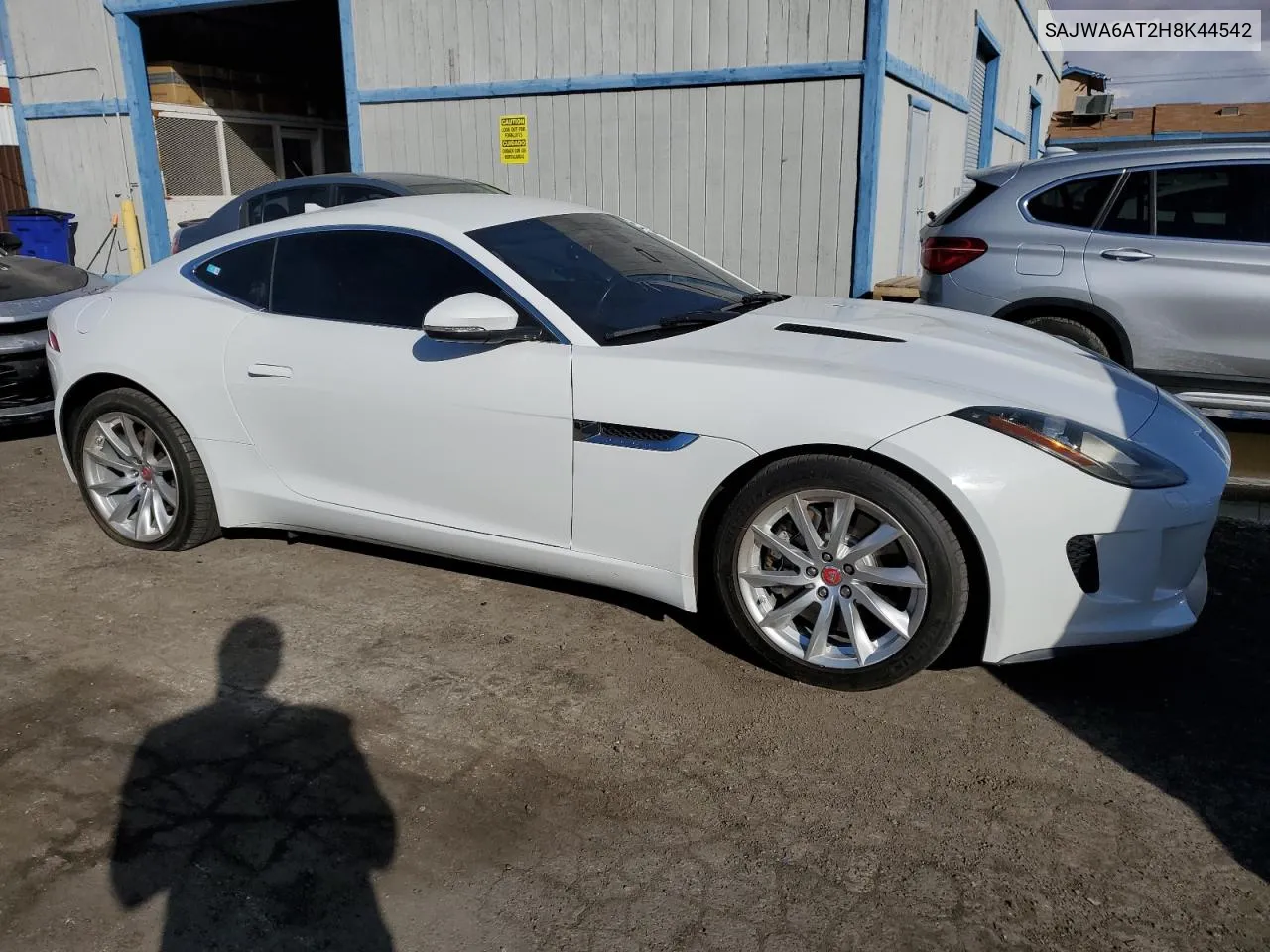 2017 Jaguar F-Type VIN: SAJWA6AT2H8K44542 Lot: 76844644